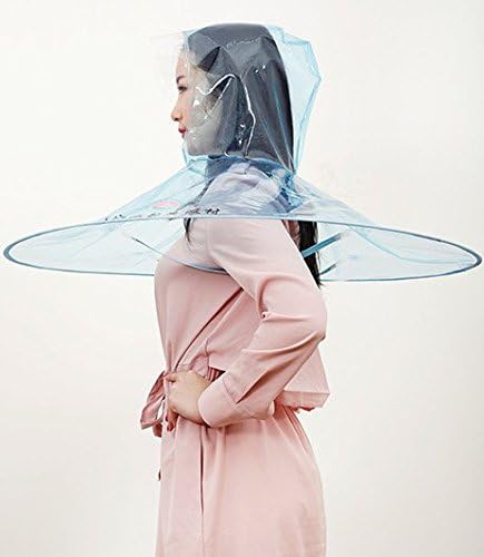 clear bubble umbrella hat