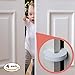 8pk - Finger Pinch Guard - 4pk. Baby Proofing Doors Made Easy with Soft Yet Durable Foam Door Stopper. Prevents Finger Pinch Injuries, Slamming Doors, and Child or Pet from, Child Safety Cabinet Lock