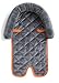 Diono Cuddle Soft, 2-in-1 Head Support, Blue/Orange