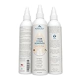 Tear Stain Remover for Dogs Gently Cleans Dogs Tears Removes Build-up and Crusties Professional Strength Natural Chemical Free Formula - Safe for Dogs of All Sizes and Breeds - 100% Guaranteed