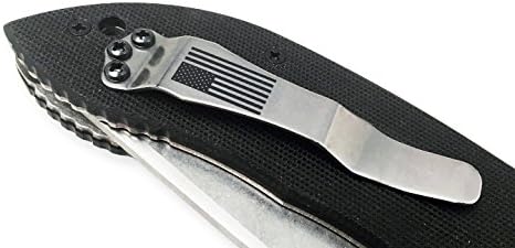 Emerson Knives - American Flag Pocket Clips - Satin or Black