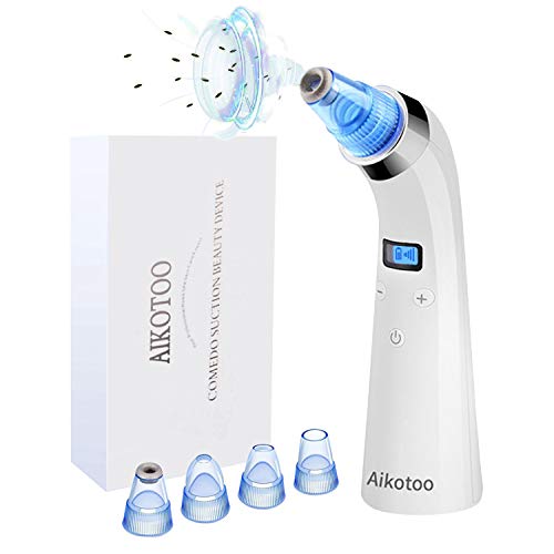 Blackhead Remover Blackhead Vacuum Cleanser, AIKOTOO Pore Vacuum Suction Remover—Blackhead Extractor Tool Set 