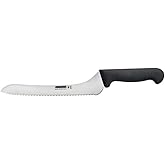 Victorinox 7.6058.20 Offset Bread Knife Serrated Blade in Black 9-inch