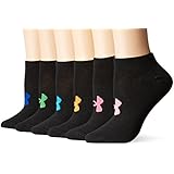 Under Armour Women's Essential No-Show Liner Socks (6 Pairs)