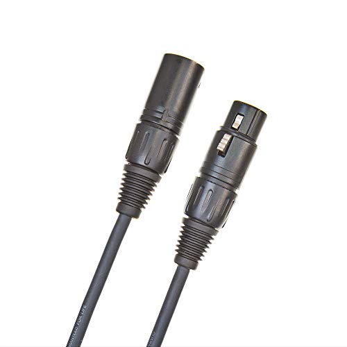 DAddario XLR Cable - Microphone Cable - Shielded for Noise Reduction - XLR Male to XLR Female - Classic Series Balanced Mic Cable - 50 Feet/15.24 Meters - 1 Pack