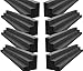 Foamily XL Column Acoustic Wedge Studio Foam Corner Block Finish Corner Wall in Studios or Home Theater (8 Pack)