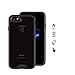 Tech Armor FlexProtect Case for Apple iPhone 7 / iPhone 8, Flexible Protection, Shock Absorption (Black/Clear)