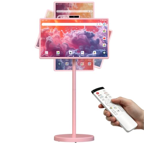 32" Portable Smart TV FHD Android Built-in Battery Rolling