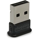 Plugable USB Bluetooth 4.0 Low Energy Micro Adapter (Windows 10, 8.1, 8, 7, Raspberry Pi, Linux Compatible; Classic Bluetooth, and Stereo Headset Compatible)