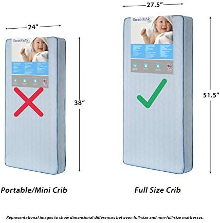 dream on me 5 inch mini crib mattress