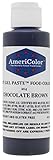 Americolor Soft Gel Paste Food Color, 4.5-Ounce, Chocolate Brown
