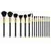BESTOPE Makeup Brushes Makeup Brush Set Professional Face Eye Blush Foundation Brushes for Powder Liquid Cream - 15 Count