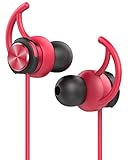 Noise Canceling Earphones, Steven Audio Earbuds in-ear Headphones with Mic Rubberized Running Gaming Sport Work Travel Ergonomic Comfort-Fit Headsets for iPhone iPad iPod Android