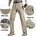 FREE SOLDIER Men's Quick Dry Tactical Pants Stretch Fishing Sun Pants