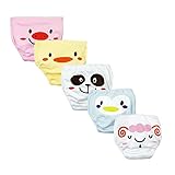 Big Elephant Baby Toddler 5 Pack Cotton Underwear B96 (130, A)