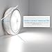 Motion Sensor Light, Pretid Motion Sensing Light Battery Operated LED Bedside Wall Light Anywhere (1, White 1)