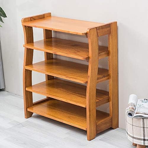 Llryn シューズラックベンチ 情熱セール 5段 自立式 ホーム玄関 シェルフホルダー 廊下 木製靴収納オーガナイザー
