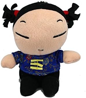 6 Inch Blue Shirt Pucca Plush Doll