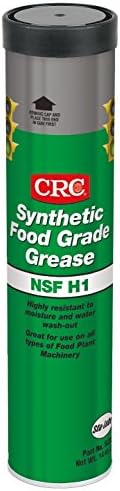CRC. SL35610 Synthetic Food Grade Grease, 14 Ounce, Clear, Colorless Grease (Limited Edition)