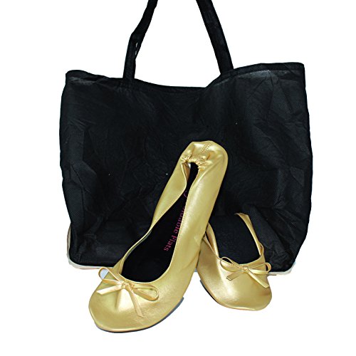 Foldable Flat Ballet Shoes Compact Expandable Tote Bag To Carrying High  Heels Folding Gold Shoes Sizes 12 Shoes That Fold up