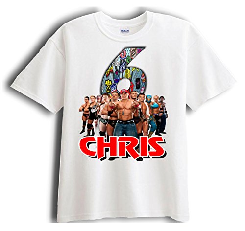 Wrestling Personalized Birthday T-Shirt 