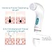Facial Cleansing Brush, ETEREAUTY Waterproof Body Facial Brush for Deep Cleansing, Gentle Exfoliating and Removing Blackhead with 5 Brush Heads