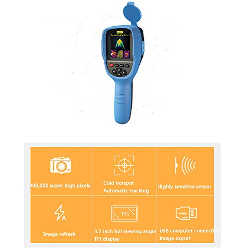 JDUEFD Handheld IR Digital Auflösung 220 x 160 Wärmebildkamera Detektor Kamera Infrarot Temperatur Erhitzen mit… – Bild 4