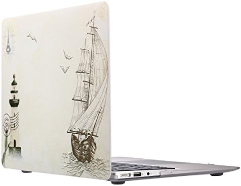 Vasileios Rubberized Frosted Soft-touch Hard Shell Case Cover for 13-inch Macbook Air 13.3" (Model: A1369 and A1466) (ZX-40)
