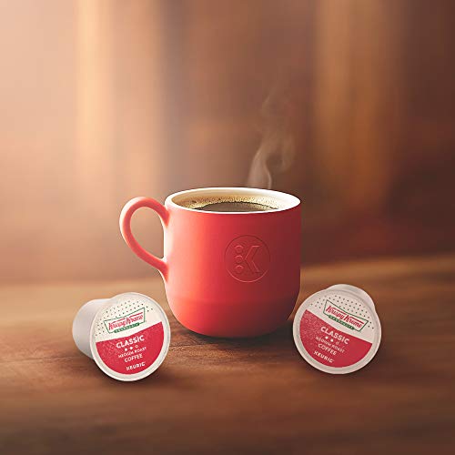KRISPY KREME CLASSIC KEURIG SINGLE-SERVE K-CUP PODS, MEDIUM ROAST COFFEE, 12 COUNT