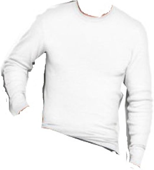 Small Alfani Mens Thermal Shirt White 