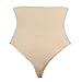 SAYFUT Women Waist Cincher Girdle Tummy Slimmer Sexy Thong Panty Shapewear Nude US 10-12/Waist 30.5