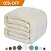 Balichun Luxury Fleece Blanket Super Soft Warm Lightweight Blankets Couch Throw (King(90