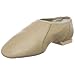 Bloch Girl's Neo-Flex Slip-On Leather Jazz Shoes Dance Shoes, Neoprene Slip-On Split Sole with EVA Forefoot and Heel Pads