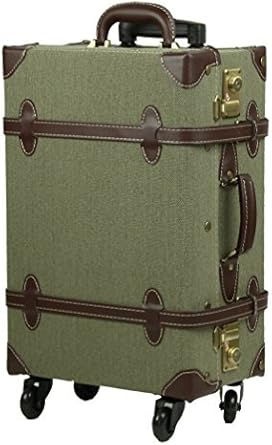 moierg vintage trolley luggage