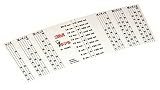 3M PPS Mix Ratio Cup Insert - 4 Total, Size STANDARD. 16065