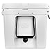 RTIC 65 Quart Ultra-Tough Hard Cooler Insulated Portable Ice Chest Box for Beach, Drink, Beverage, Camping, Picnic, Fishing, Boat, Barbecue, White