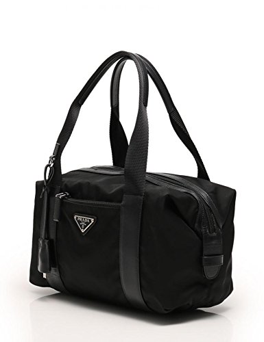 レザー バッグ ショルダー ブラック ナイロン プラダ 【中古】 PRADA