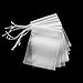 200 pcs of Disposable Tea Bags for Loose Tea,3.54 × 2.75 inch Strong Penetration Tea Filter Bags With Drawstring for Leaf Tea and Coffee, Bonus Snail Silicone Tea Bag Holder