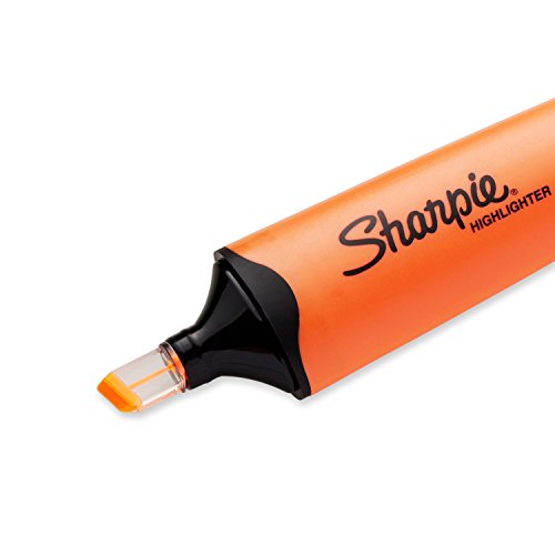Sharpie Clear View Highlighter, Chisel Tip, 12Pack, Orange (1897849