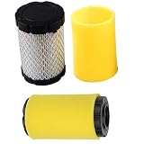 Podoy 796031 Air Filter for Briggs and Stratton with Pre Filter 797704 594201 591334 796031 John Deere MIU13038 GY21435 MIU13963 Lawn Mower