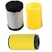 Podoy 796031 Air Filter for Briggs and Stratton with Pre Filter 797704 594201 591334 796031 John Deere MIU13038 GY21435 MIU13963 Lawn Mower