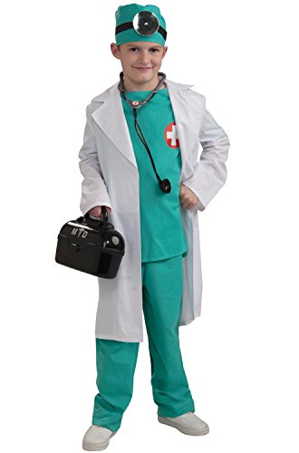 Chief Surgeon Doctor Child Costume, Large