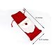 Amberetech 4PC Santa Claus Red Wine Bottle Cover Bags Dinner Table Decoration