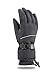 Ski Gloves Snowboard Snowmobile Waterproof Windproof 3M Thinsulate Winter Warm Snow Cold Gloves, Black, Medium