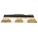 6 String Banjo Bridge 3 Legged Banjo Parts Maple Ebony