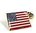 The BEST US Flag Lapel Pin-GREAT PRICE Made in America FLAG PIN Beautiful Detail