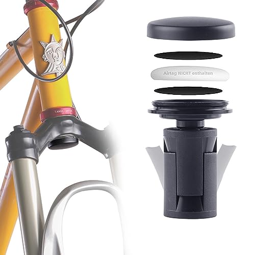 kimairy AirTag Bike Mount Hidden, The Most Secret Anti-Theft Device - Waterproof for MTB Bicycle Suspension Fork with Inner Diameter 18-30mm (AirTag Not Included)