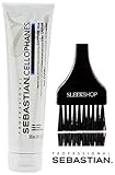 CELLOPHANES SAPPHIRE BLUE, Color Revitalizer with A3 Complex, Deposit Only, Ammonia-Free, Peroxide-Free (with Sleek Tint Applicator Brush) (SAPPHIRE BLUE - 10.1 oz / 300 ml)