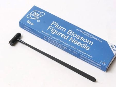 Amazon アカン警察で話題 梅花鍼 七星鍼 並行輸入 育毛 頭皮ケア 薄毛 ハゲ Huanqiu 頭皮マッサージブラシ 通販