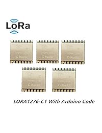 NiceRF SX1276 - Módulo LoRa de 915 MHz con módulo transceptor inalámbrico Arduino de 100 mW de largo alcance LORA1276-C1 x 5 unidades